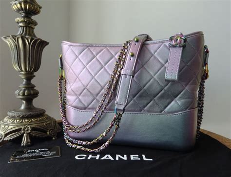 gabrielle bag chanel iridescent lilac|chanel's gabrielle bag dimensions.